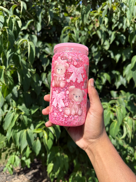 PINK BOW SUSPENDED FLOW